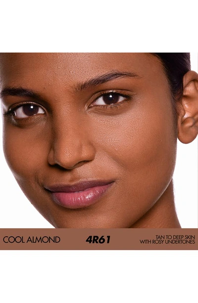 Make Up For Ever Hd Skin Matte Velvet 24 Hour Blurring & Undetectable Powder Foundation In 4r61 Cool Almond