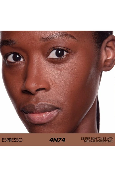 Make Up For Ever Hd Skin Matte Velvet 24 Hour Blurring & Undetectable Powder Foundation In 4n74 Espresso