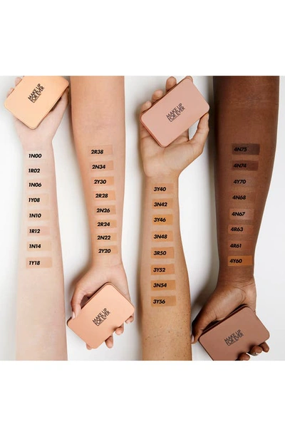 Make Up For Ever Hd Skin Matte Velvet 24 Hour Blurring & Undetectable Powder Foundation In 4y70 Warm Espresso