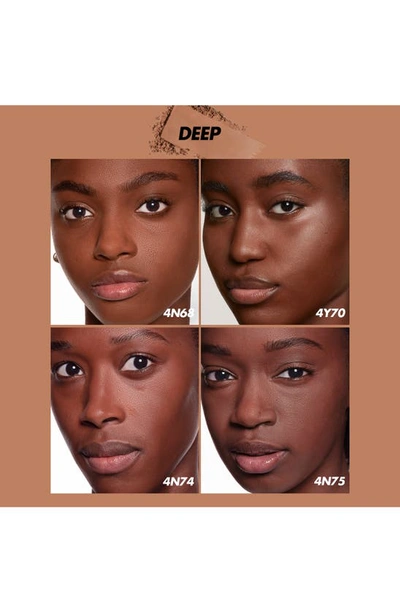 Make Up For Ever Hd Skin Matte Velvet 24 Hour Blurring & Undetectable Powder Foundation In 4y70 Warm Espresso
