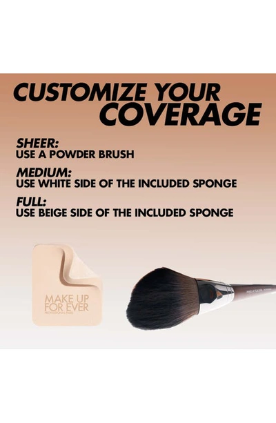 Make Up For Ever Hd Skin Matte Velvet 24 Hour Blurring & Undetectable Powder Foundation In 4y70 Warm Espresso