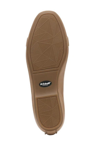 Shop Dr. Scholl's Wexley Chain Detail Flat In Toasted Taupe