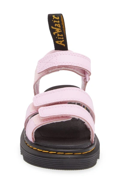 Shop Dr. Martens' Kids' Klaire Sandal In Pale Pink