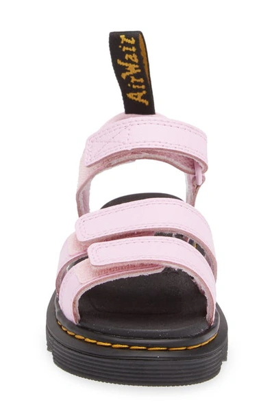 Dr. Martens' Touch-strap Leather Sandals In Pale Pink