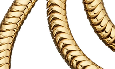 Jennifer Zeuner Julia Earrings In Yellow Gold Plated