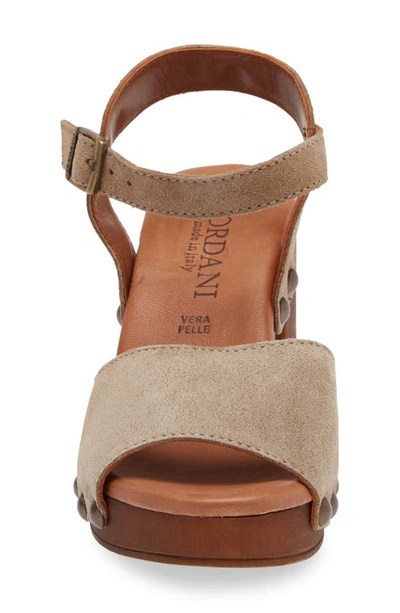Cordani Willa Platform Sandal In Corda