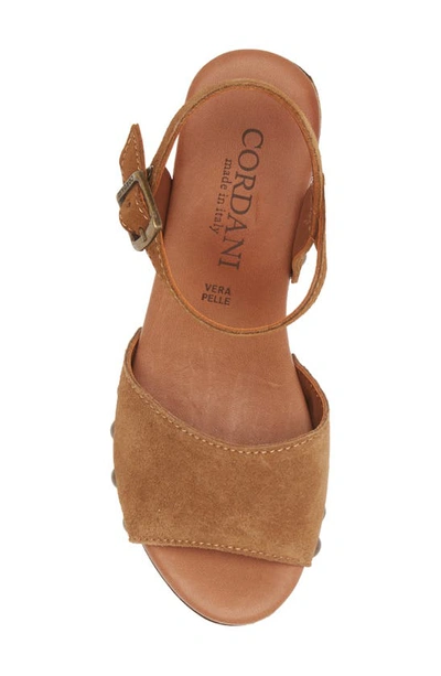 Cordani Willa Platform Sandal In Clove