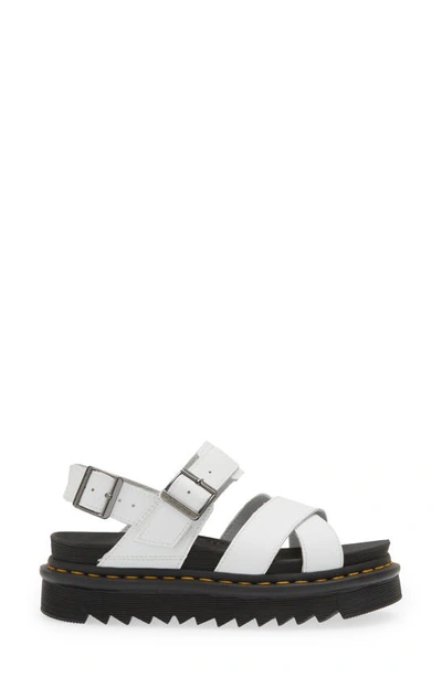 Shop Dr. Martens' Voss Ii Strappy Platform Sandal In White