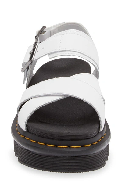 Shop Dr. Martens' Voss Ii Strappy Platform Sandal In White