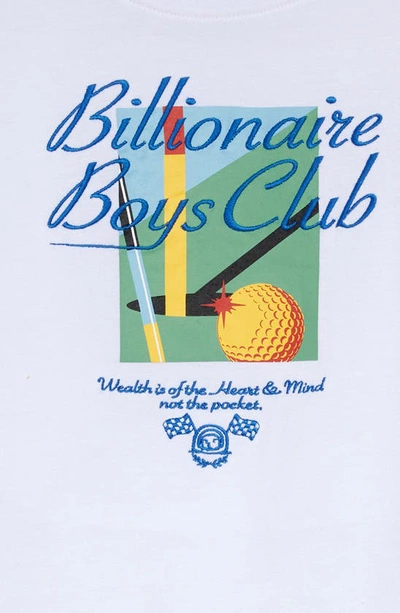 Shop Billionaire Boys Club Kids' Bb Bogey Long Sleeve Graphic T-shirt In White