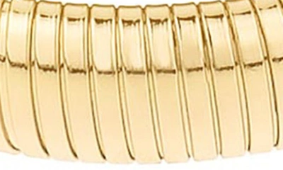Shop Ettika Set Of 3 Stretch Cuffs In Gold