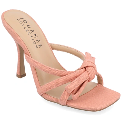 Shop Journee Collection Collection Women's Cilicia Pumps In Pink