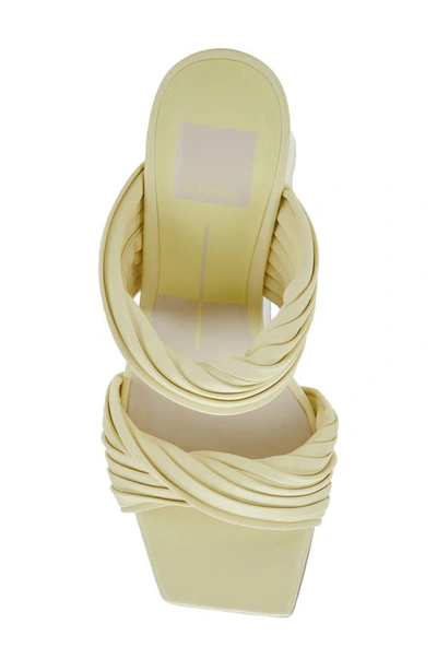 Shop Dolce Vita Pilton Sandal In Lemon Cream Stella