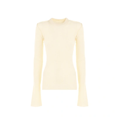 Shop Sportmax Wool And Cashmere Sweater In White