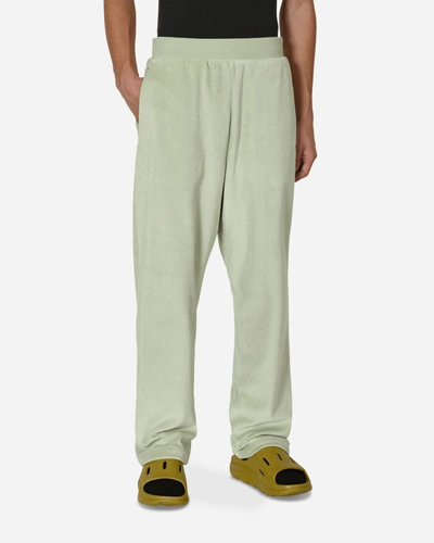 Shop Adidas Originals Basketball Velour Pants In Green