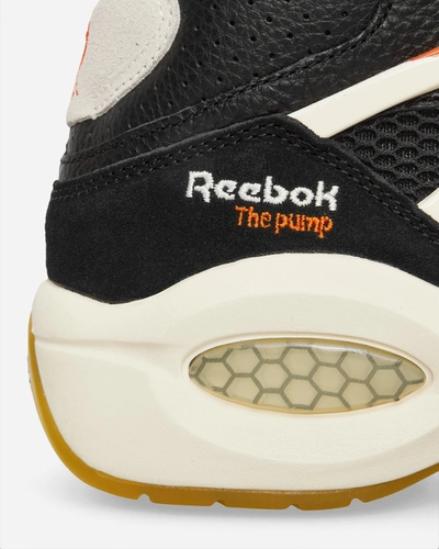 Shop Reebok Question Pump Basketball Sneakers Black In Multicolor
