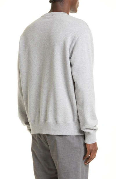 Shop Undercover C/s Graphic Sweatshirt In Top Gray