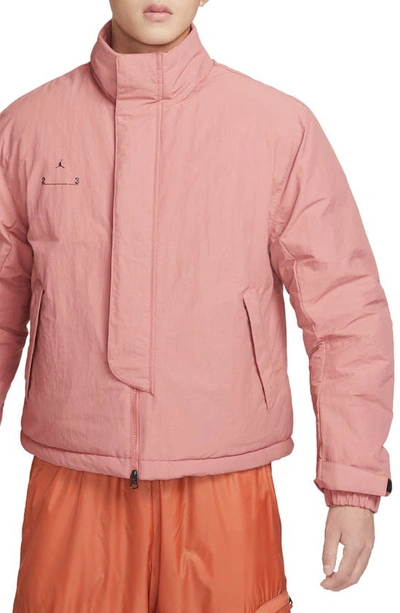 Shop Jordan 23 Engineered Statement Jacket In Canyon Pink