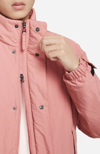 Shop Jordan 23 Engineered Statement Jacket In Canyon Pink