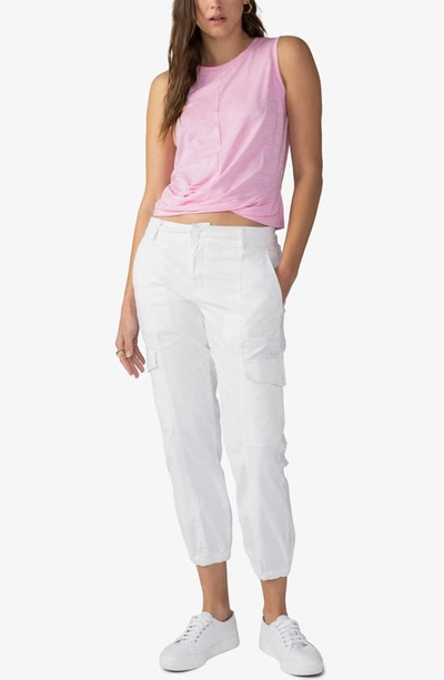 Sanctuary Rebel Standard Rise Pants In Brilliant White In White