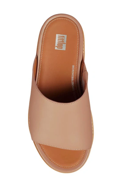 Shop Fitflop Eloise Wedge Sandal In Beige