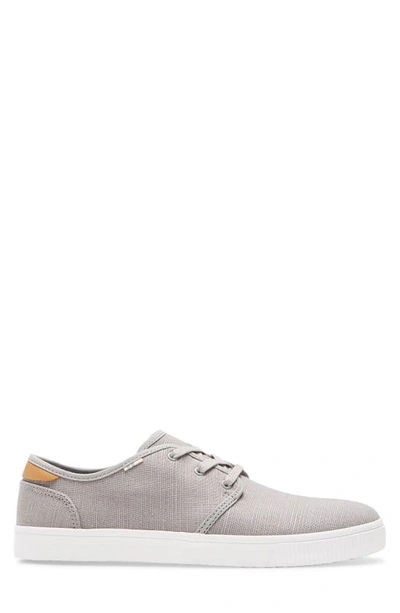 Toms Carlo Low Top Sneaker In Grey