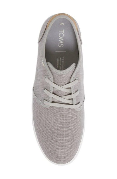 Toms Carlo Low Top Sneaker In Grey