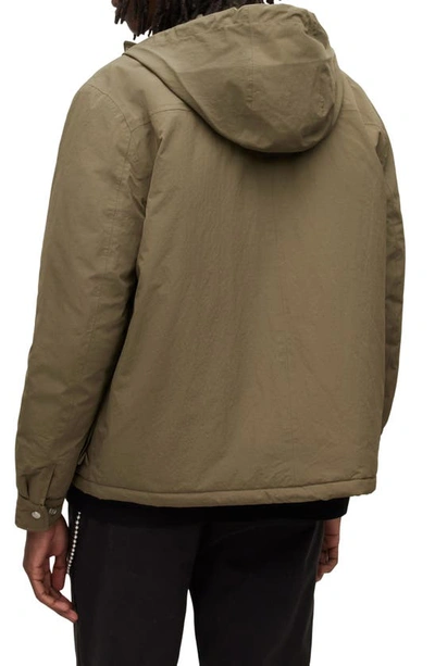 Shop Allsaints Maso Padded Jacket In Regiment Green