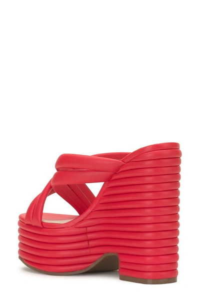 Shop Jessica Simpson Citlali Platform Sandal In Dahlia Red