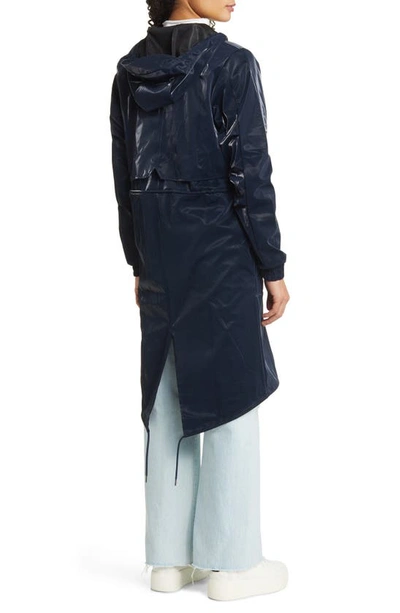 Rains String Waterproof Jacket In Ink