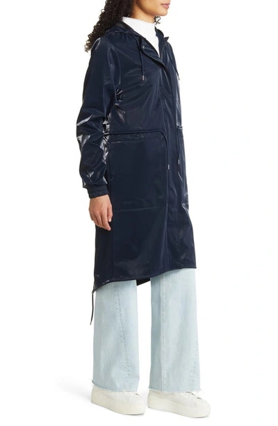Rains String Waterproof Jacket In Ink
