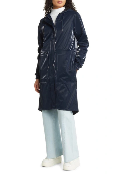 Rains String Waterproof Jacket In Ink