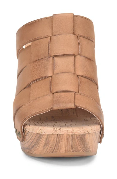 Kork-ease Devan Platform Sandal In Brown