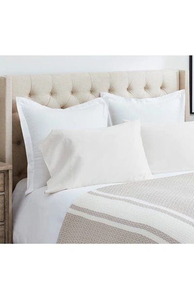 Boll & Branch Classic Hemmed 300 Thread Count Set Of 2 Organic Cotton Pillowcases In Natural