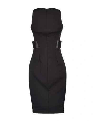 Shop Faith Connexion Knee-length Dress In Black