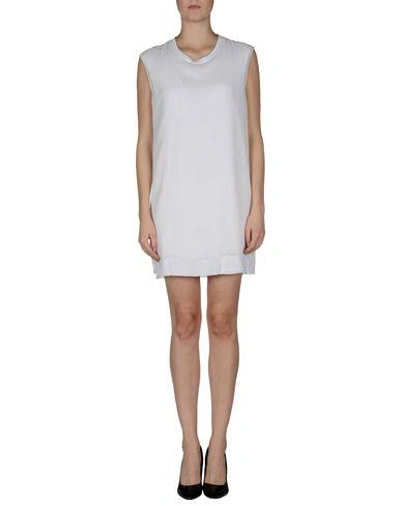 Shop Blk Dnm Short Dress In White