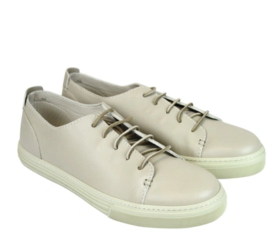 Shop Gucci Men's Lace Up  Leatr Sneaker In White