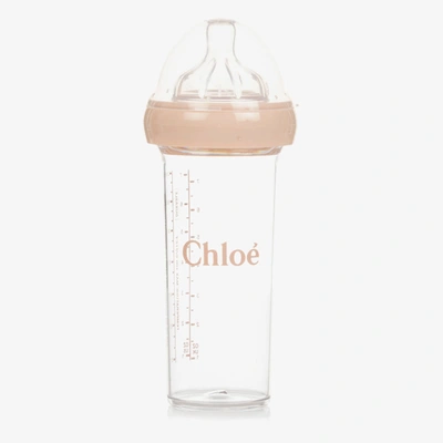 Shop Chloé Baby Girls Pink Bottle (210ml)