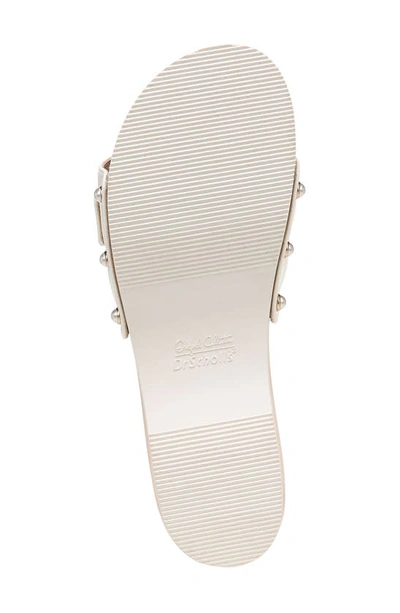 Shop Dr. Scholl's Original Mod Platform Slide Sandal In White