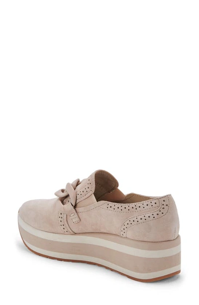 Shop Dolce Vita Jhenee Platform Sneaker In Dune Suede