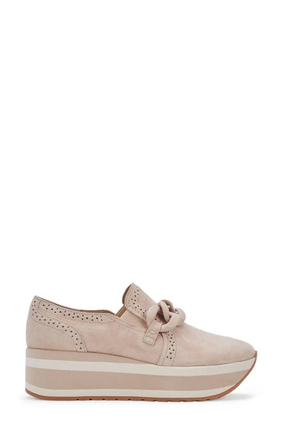 Shop Dolce Vita Jhenee Platform Sneaker In Dune Suede