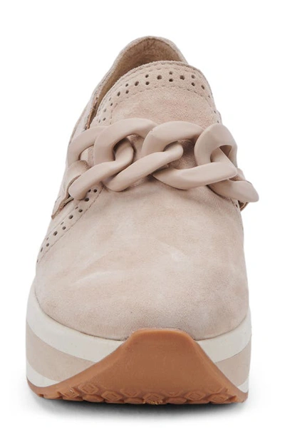 Shop Dolce Vita Jhenee Platform Sneaker In Dune Suede