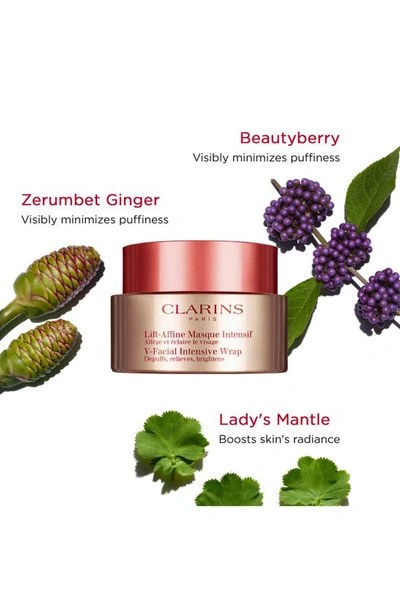 Clarins V-facial Intensive Wrap Face Moisturizer Mask