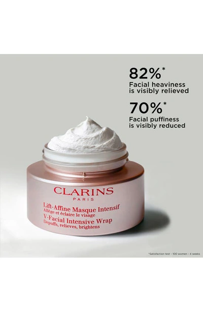 Clarins V-facial Intensive Wrap Face Moisturizer Mask