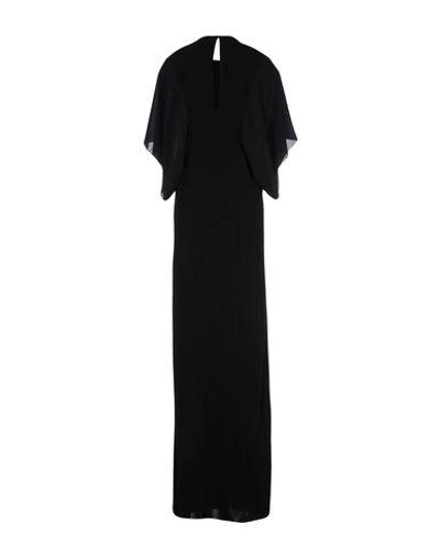 Shop Costume National Long Dress In Black