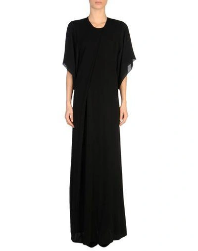 Shop Costume National Long Dress In Black