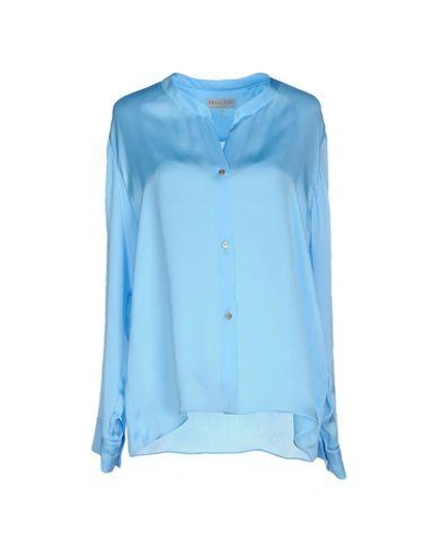 Shop Emilio Pucci Shirt In Sky Blue