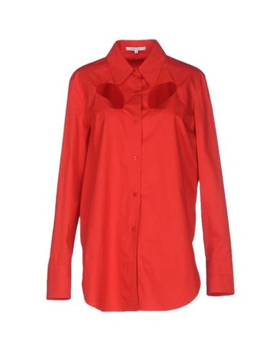Carven Shirts In Red