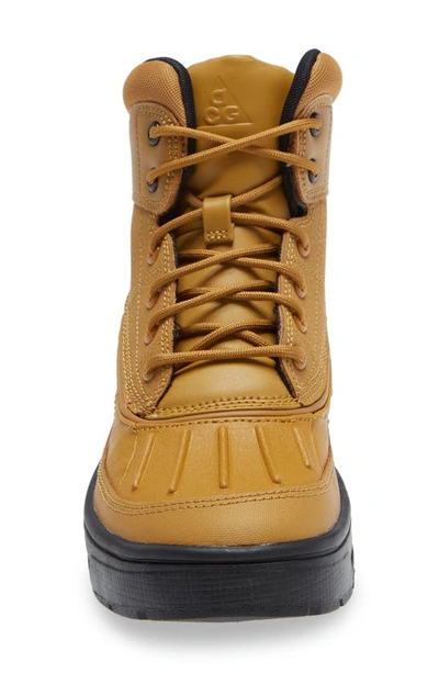 Shop Nike 'woodside 2 High' Boot In Wheat/ Black