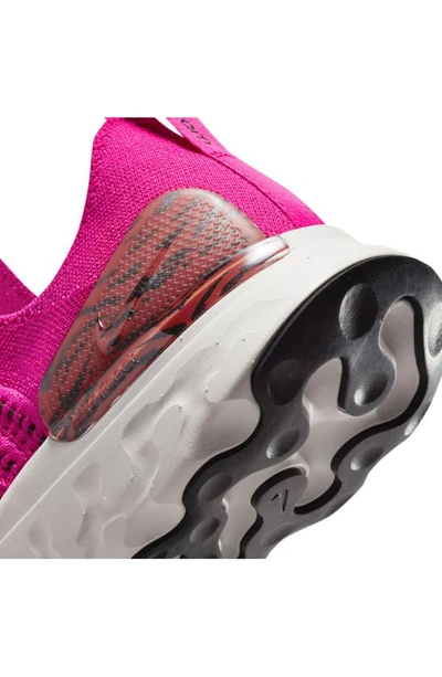 Shop Nike React Phantom Run Flyknit 2 Running Shoe In Pink/ Black/ Phantom/ Red
